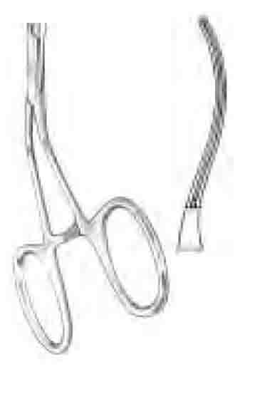 DE BAKEY-CASTANEDA TİTANYUM MİKRO VASKULER KLEMP  (C) 12 CM